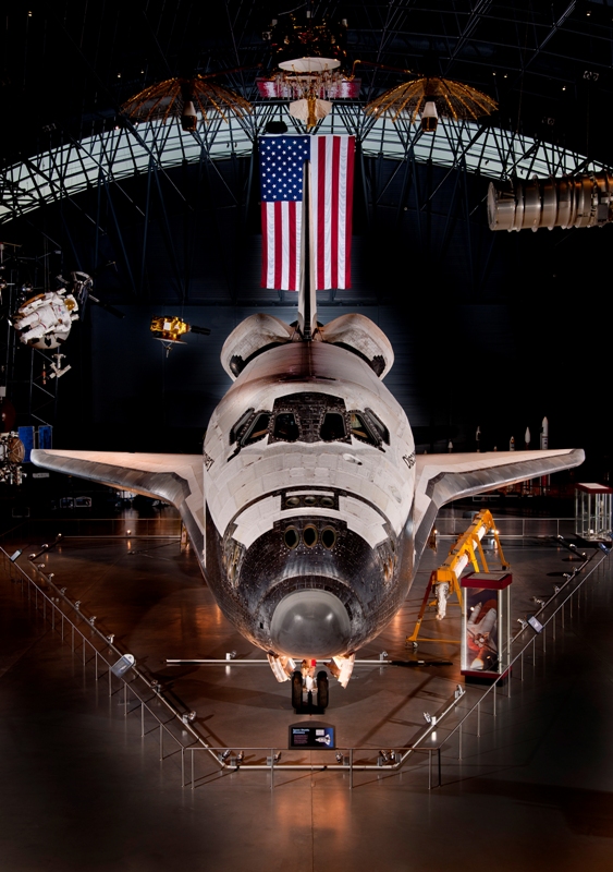 Space Shuttle Discovery at the National Air and Space Museum Udvar-Hazy Center